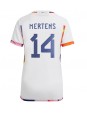 Ženski Nogometna dresi replika Belgija Dries Mertens #14 Gostujoči SP 2022 Kratek rokav
